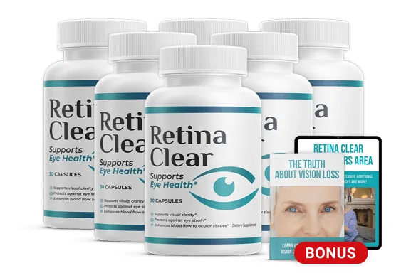 Retina Clear six bottle package